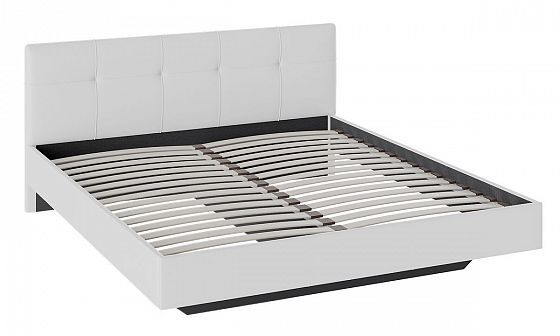 Кровать с мягкой обивкой Тип 1 "Элис" 1800 мм - Цвет: Белый