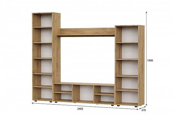 Мебель для гостиной "МГС 6" (NN-Мебель), схема