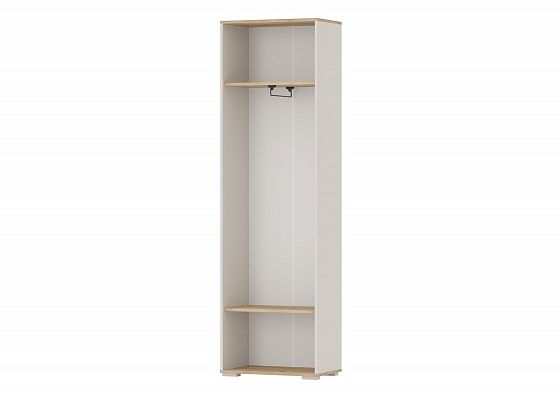 Шкаф для одежды Домино Арт. 2-3430, Дуб Крафт золотой-Кашемир серый, внутреннее наполнение.