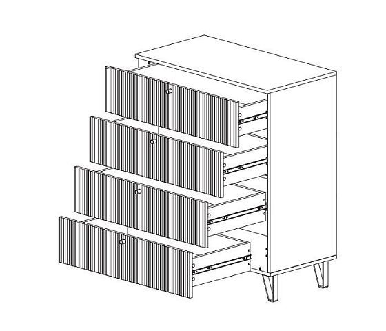 Комод "Оливия" - Схема